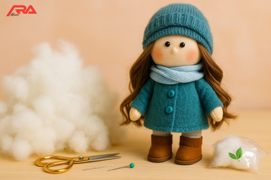 الیاف برای عروسک پارچه ای و روسی 